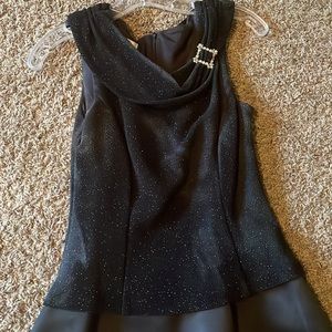 Black formal dress